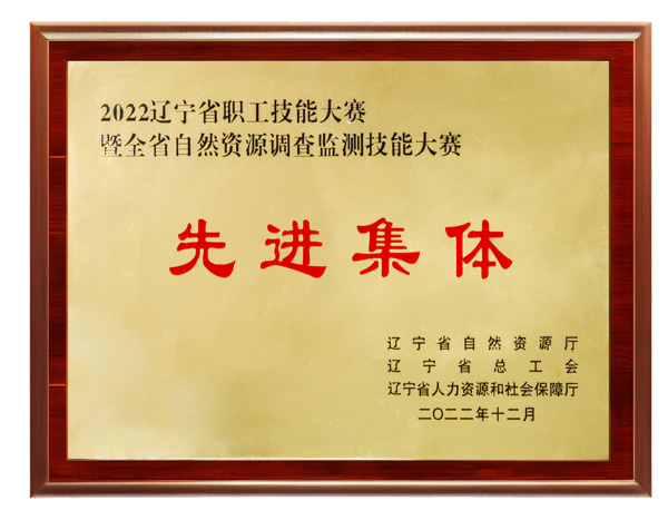 辽宁省职工技能大赛先进集体